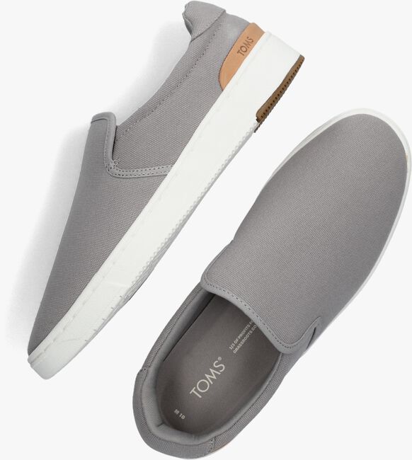 TOMS TRAVEL LITE 2.0 SLIP-ON Chaussures à enfiler en gris - large