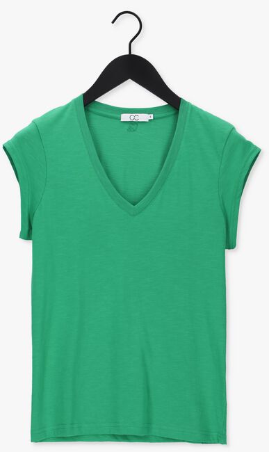 CC HEART T-shirt BASIC V-NECK T-SHIRT en vert - large
