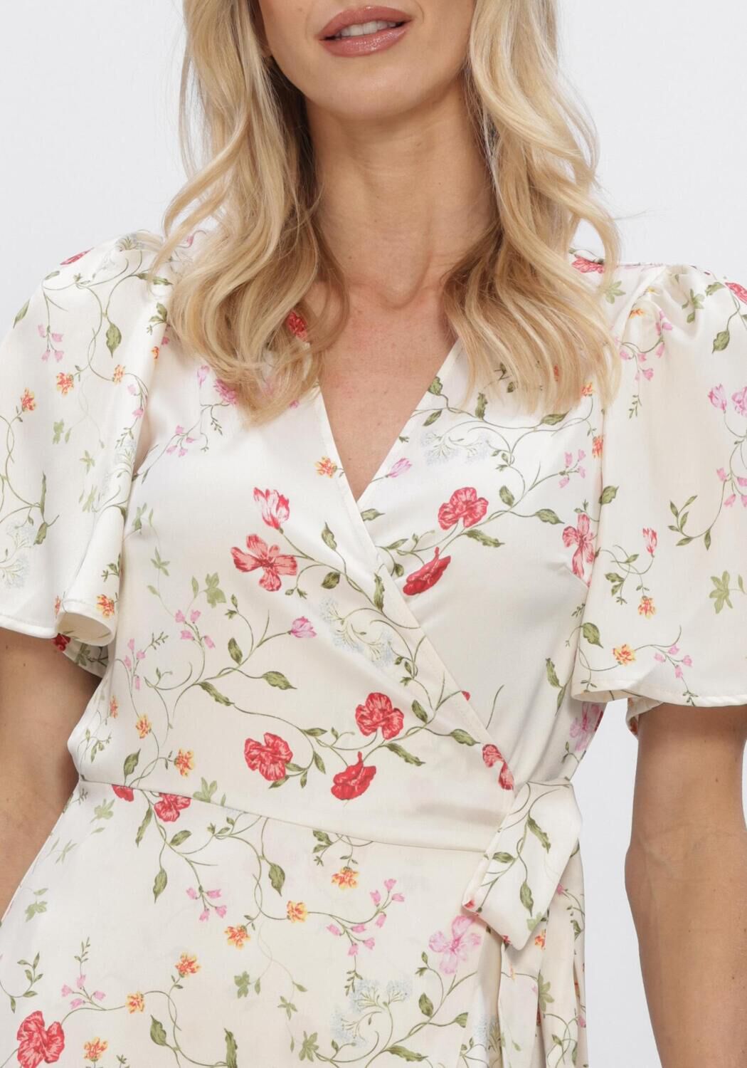 Y.A.S. Robe midi YASTHEA 2/4 MIDI WRAP DRESS S. en multicolore - large