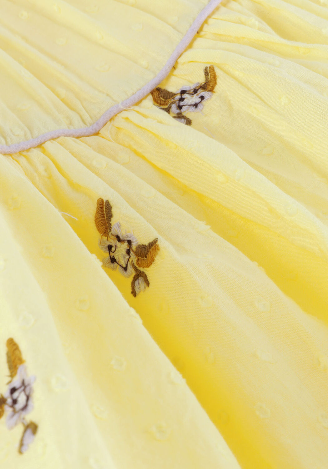 MARMAR COPENHAGEN Robe midi DYMAN en jaune - large