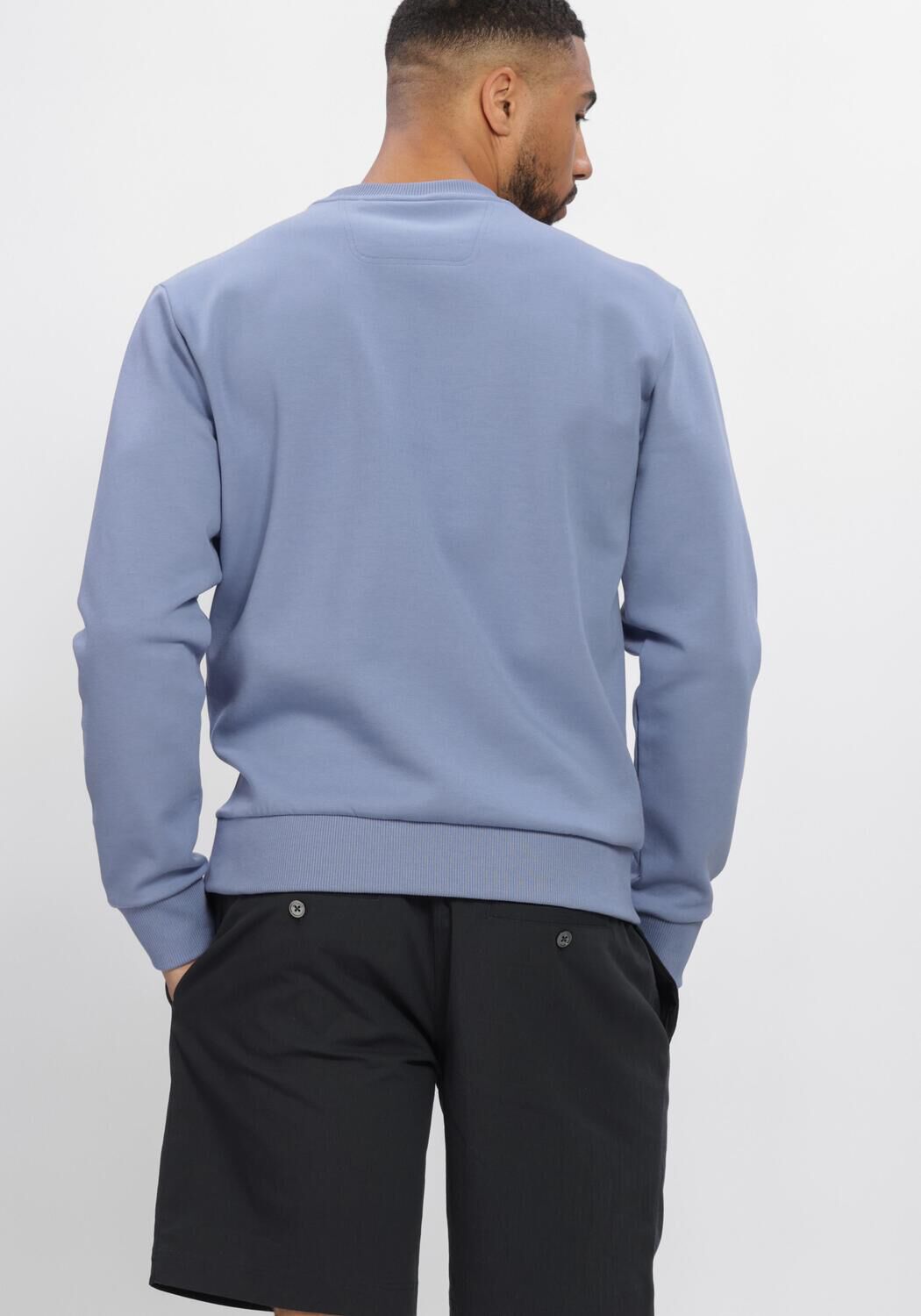 BOSS GREEN Pull SALBO en bleu - large