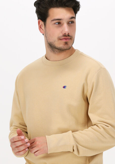 CHAMPION Chandail CREWNECK SWEATSHIRT en jaune - large