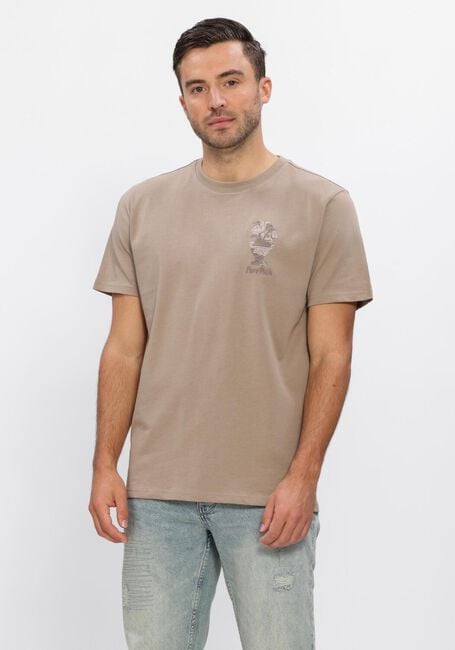 PURE PATH T-shirt EMBROIDERED VASE T-SHIRT en beige - large