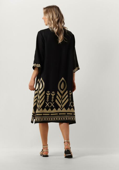 Zwarte GREEK ARCHAIC KORI Midi jurk 230676 - large