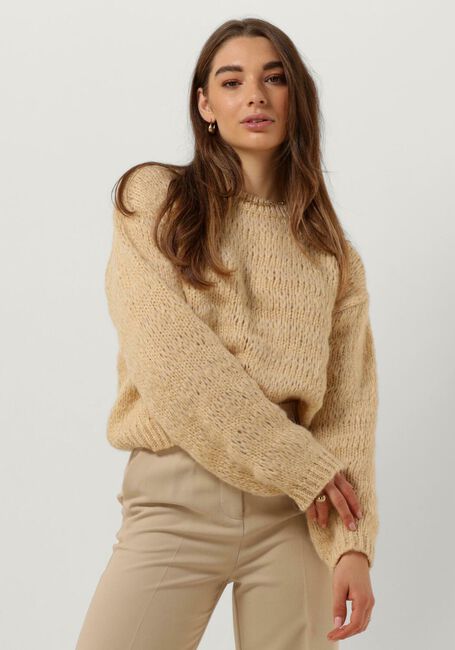 MODSTRÖM Pull GROVERMD O-NECK Crème - large