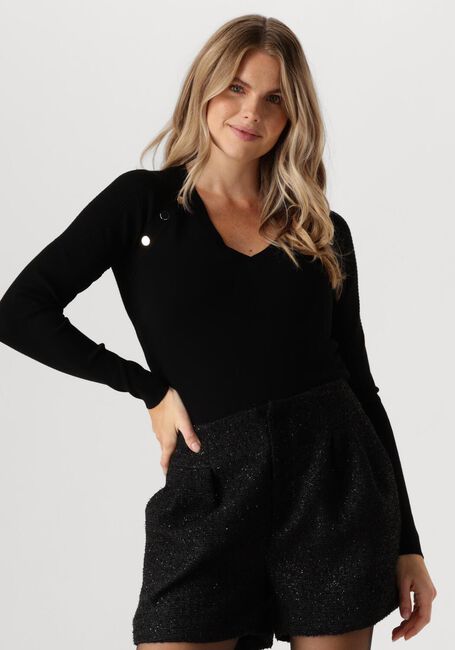 LIU JO Pull ECS MAGLIA CHIUSA M/L 2 en noir - large