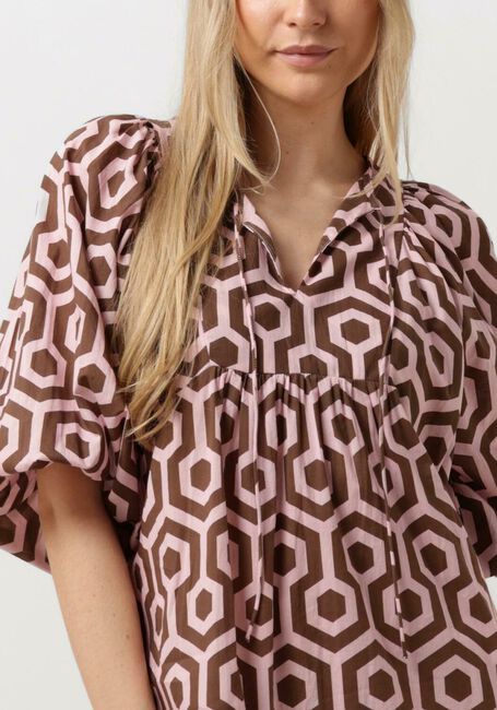 NOTRE-V Robe maxi NV-DENTE MIDI DRESS en marron - large