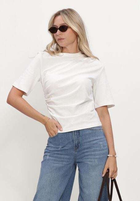 SELECTED WOMEN T-shirt SLWOLINE en blanc - large
