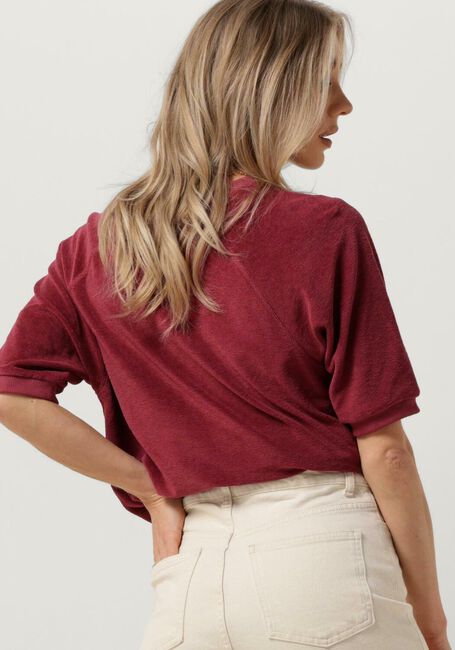BY-BAR Haut NEVA SLUB TOP Bordeaux - large