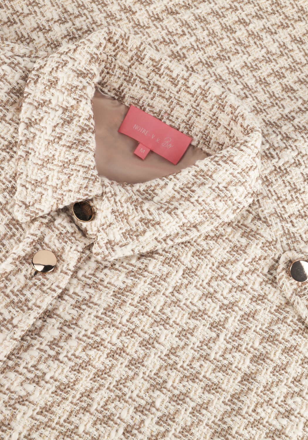 Beige NOTRE-V Gilet X BO - INGE GILET - large