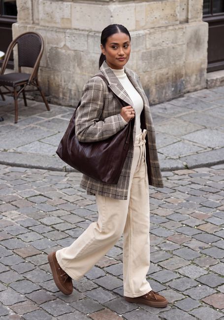 MODSTR&Ouml;M Wide jeans ISOLDEMD SOLID PANTS Sable - large