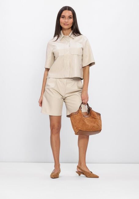 Beige CO'COUTURE Broeken/jumpsuits GITTCC PLEAT SHORT - large