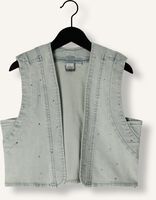 Lichtblauwe INDIAN BLUE JEANS Gilet DENIM GILET FANCY Lichtblauwe INDIAN BLUE JEANS Gilet DENIM GILET FANCY - medium