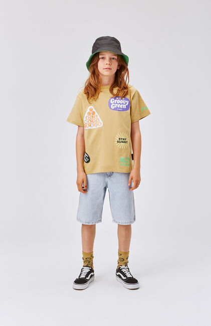 MOLO T-shirt RODNEY en jaune - large