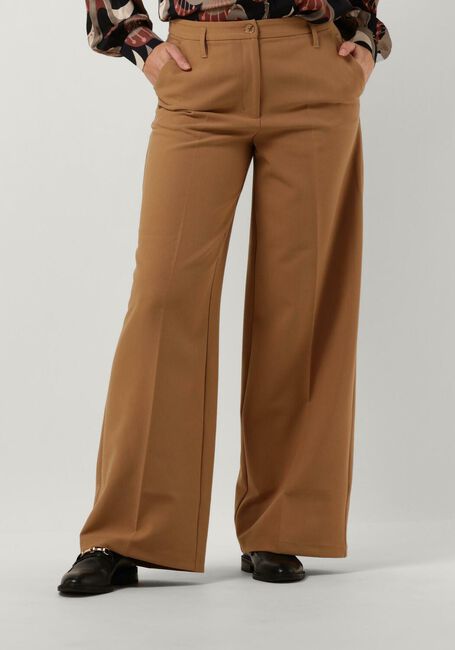 Bruine SUMMUM Wijde broek TROUSERS WIDE LEGS FOAM UNI - large