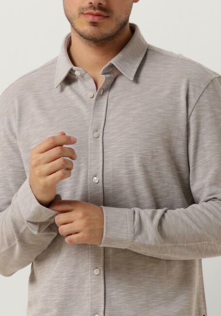 BOSS BLACK Chemise décontracté S-ROAN-KENT-C1-233 en beige - large