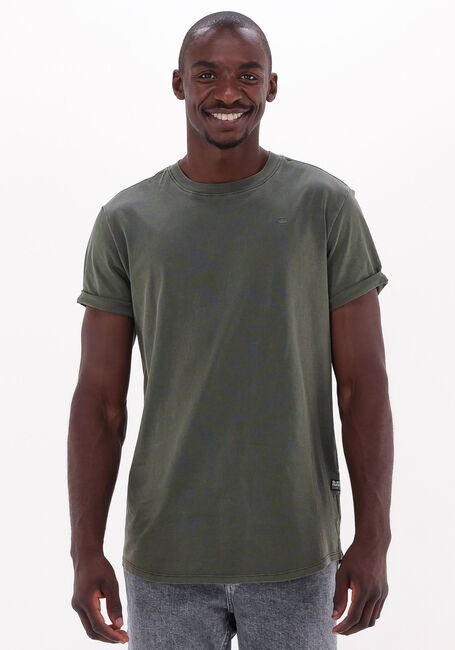 G-STAR RAW T-shirt LASH R T S/S en vert - large