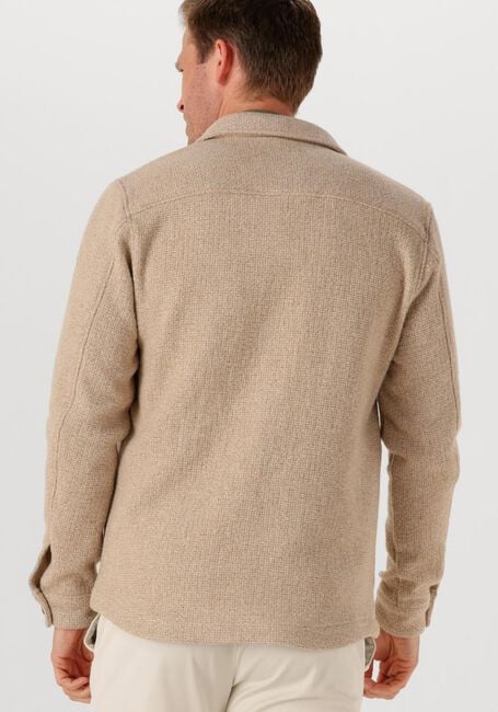 Beige PROFUOMO Overshirt OVERSHIRT STRUCTURE - large