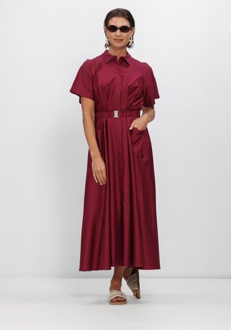 Bordeaux Y.A.S. Jurken YASSIMANA SS LONG DRESS - large