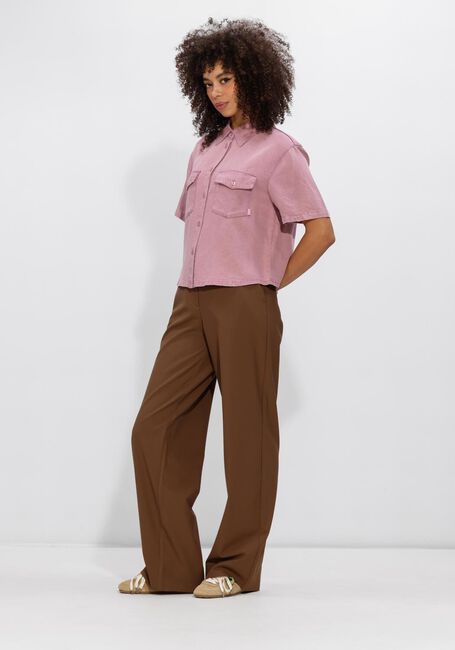 FIVEUNITS Pantalon large DENAFV 285 en marron - large