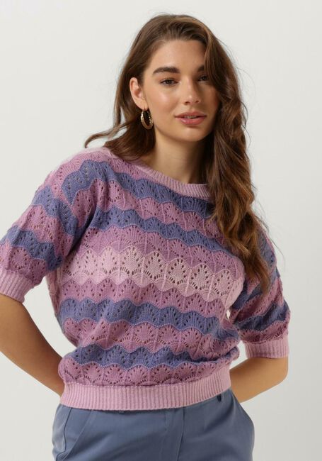 Paarse YDENCE Top KNITTED TOP SELAH - large