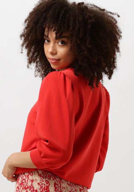 SELECTED FEMME Pull SLFTENNY 3/4 SWEAT TOP en rouge - large