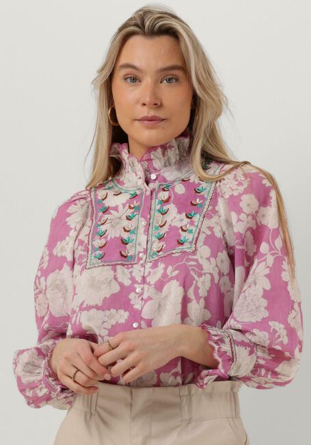ANTIK BATIK PEONY BLOUSE Blouses en rose - large