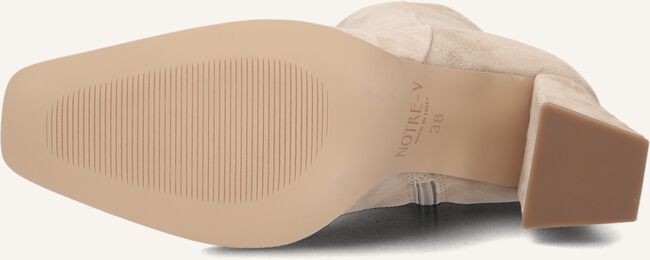 Beige NOTRE-V Enkellaarsjes 48236 Beige NOTRE-V Enkellaarsjes 48236 - large