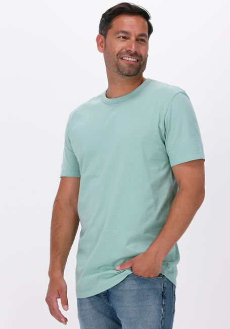 SELECTED HOMME T-shirt SLHRELAXLONG-DAVID SS O-NECK TEE G CAMP en vert - large