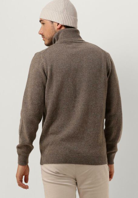 Taupe PROFUOMO Coltrui PULLOVER ROLL NECK - large