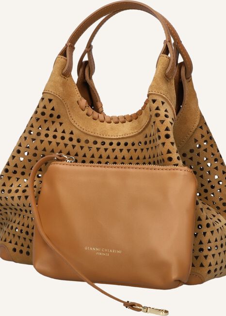 Cognac GIANNI CHIARINI Handtas DUA 11679 Cognac GIANNI CHIARINI Handtas DUA 11679 - large