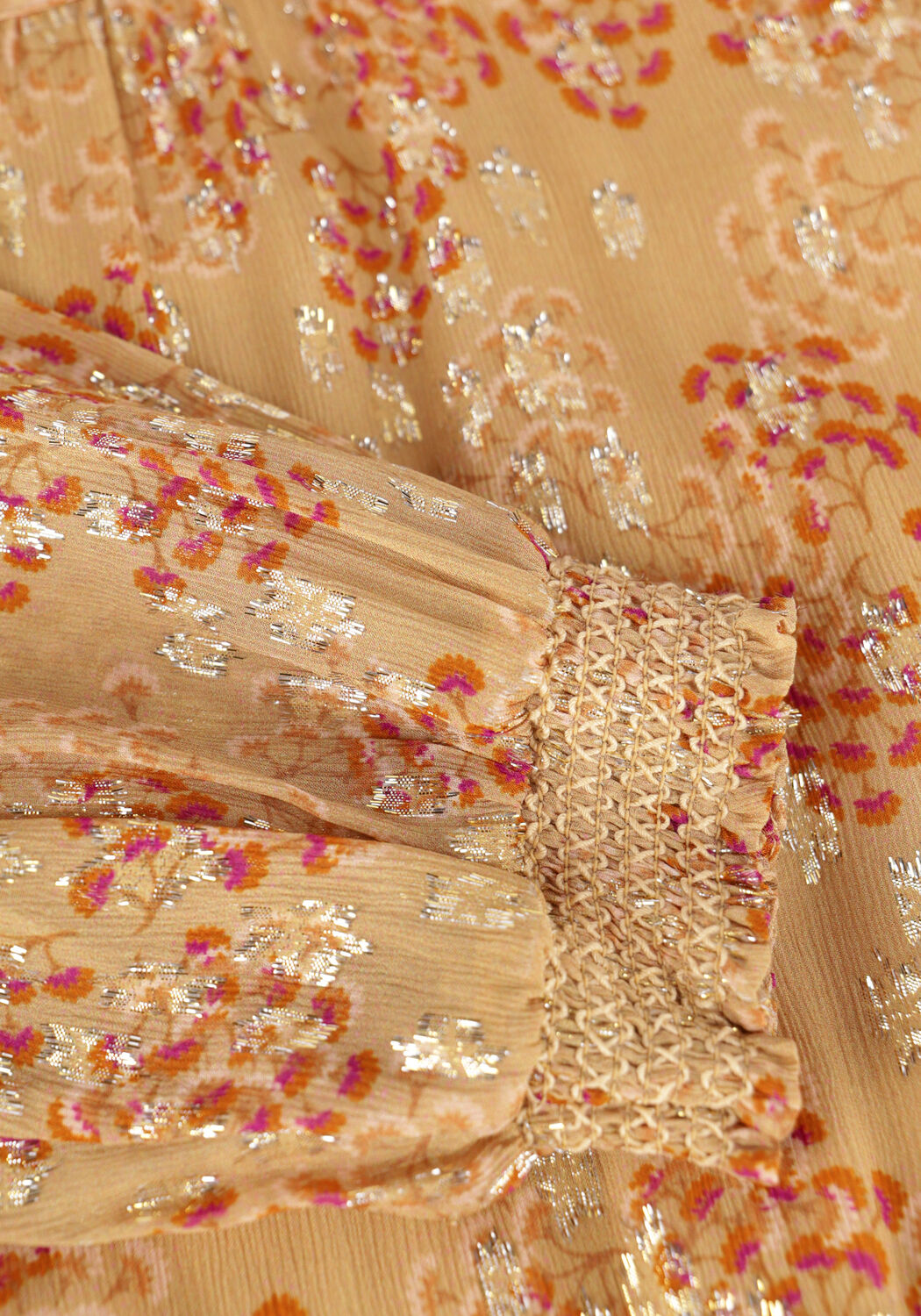 Khaki VANESSA BRUNO Mini jurk SVETLANA DRESS - large