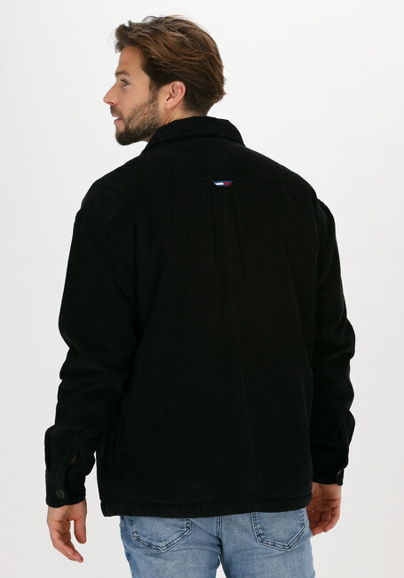 TOMMY JEANS Surchemise TJM LINED CORD OVERSHIRT en noir - large