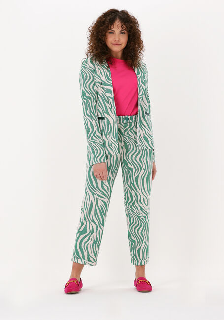 SILVIAN HEACH Pantalon BUZZIP en vert - large