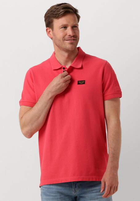 PME LEGEND Polo SHORT SLEEVE POLO TRACKWAY en rose - large