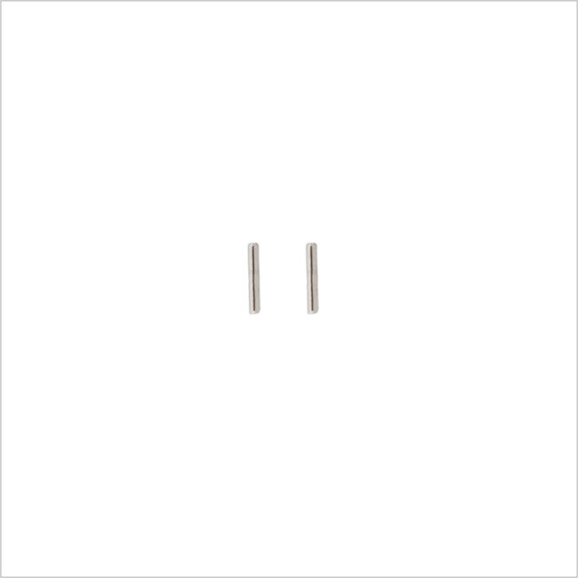 ALLTHELUCKINTHEWORLD Boucles d'oreilles PETITE EARRINGS STRIP en argent - large