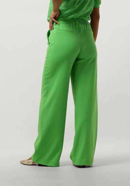 Groene OBJECT Pantalon OBJLISA WIDE PANT - large
