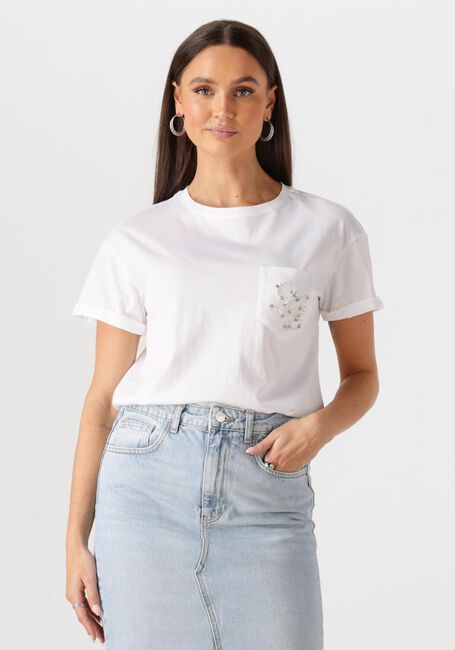 LIU JO T-shirt ECS T-SHIRT MODA M/C en blanc - large