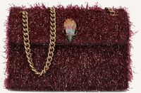 Rode KURT GEIGER LONDON Schoudertas MINI KENSINGTON TINSEL Rode KURT GEIGER LONDON Schoudertas MINI KENSINGTON TINSEL - medium