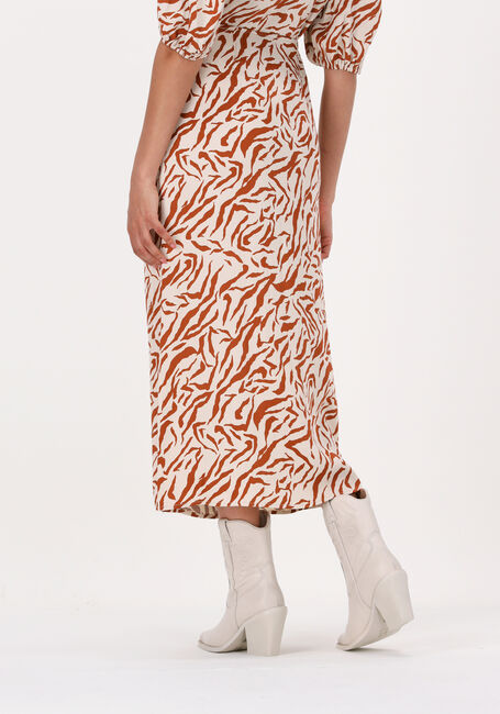 GESTUZ Jupe midi NENE HW SKIRT Crème - large