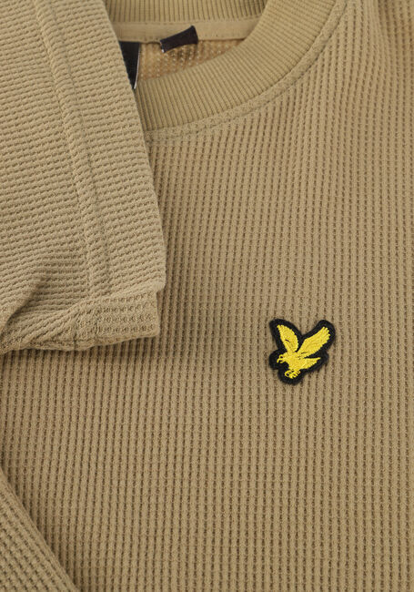 LYLE & SCOTT T-shirt WAFFLE T-SHIRT Sable - large