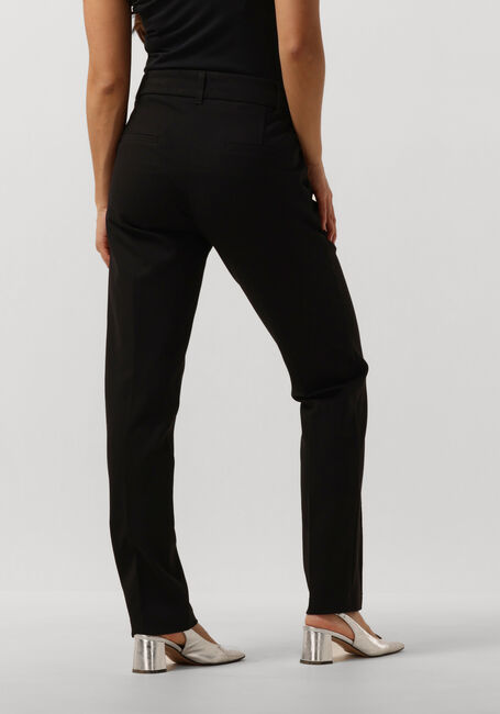 SUMMUM Pantalon évasé TROUSERS PUNTO MILANO en noir - large