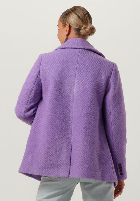 Y.A.S. Manteau YASINFERNO WOOLMIX JACKET en violet - large