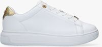 Witte TOMMY HILFIGER Lage sneakers METALLIC LEATHER CUPSOLE - medium