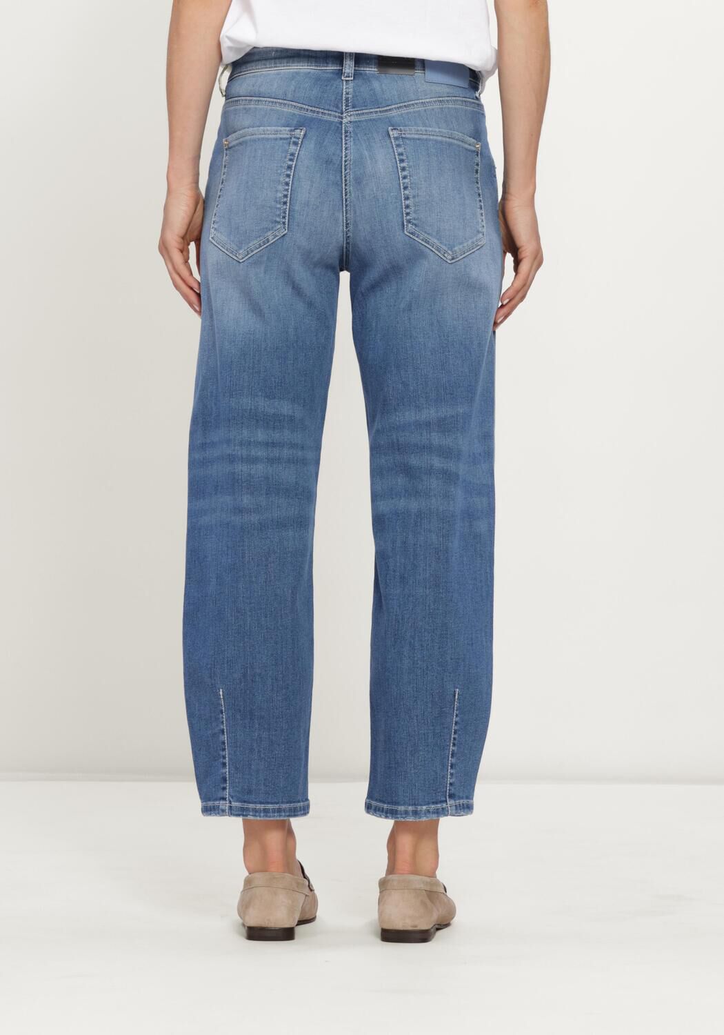 CAMBIO ELIN AUTHENTIC HR SUPERSTRETCH BLUE DENIM Jeans en bleu - large