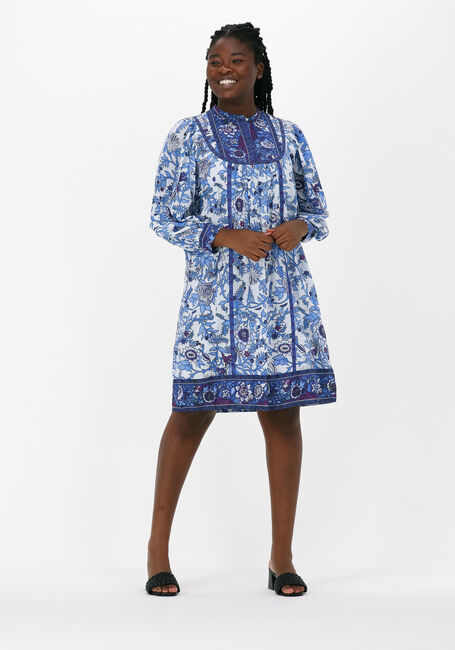ANTIK BATIK Mini robe SALMA DRESS en bleu - large