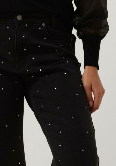 Donkergrijze MY ESSENTIAL WARDROBE Straight leg jeans SHADEMW 155 HIGH STRAIGHT Y - large