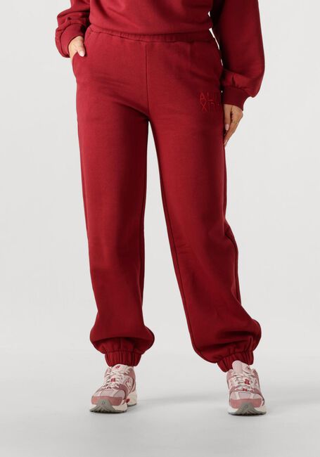 ALIX THE LABEL Pantalon de jogging LADIES KNITTED ALIX SWEAT PANTS Bordeaux - large