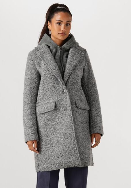 NUKUS Manteau INNA JACKET BOUCLE en gris - large