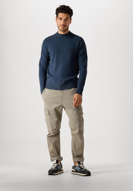DSTREZZED Pull FELL MOCK NECK en bleu - large